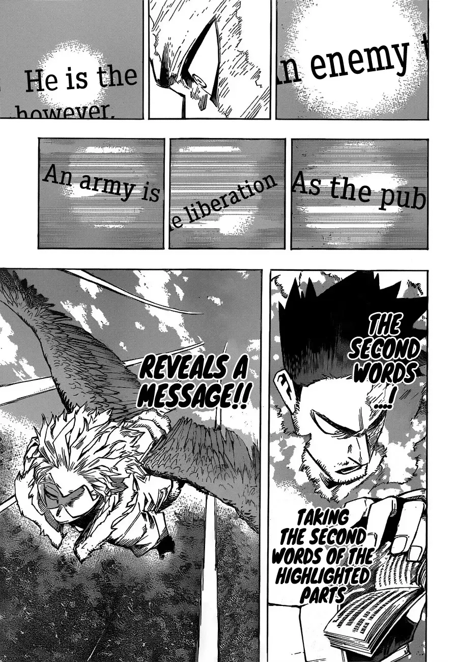 My Hero Academia, chapter 245, page 11
