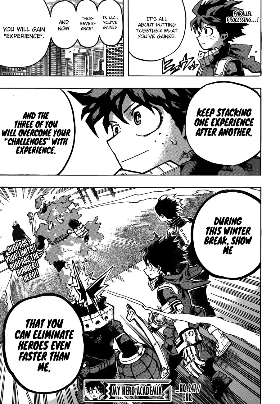 My Hero Academia, chapter 247, page 13