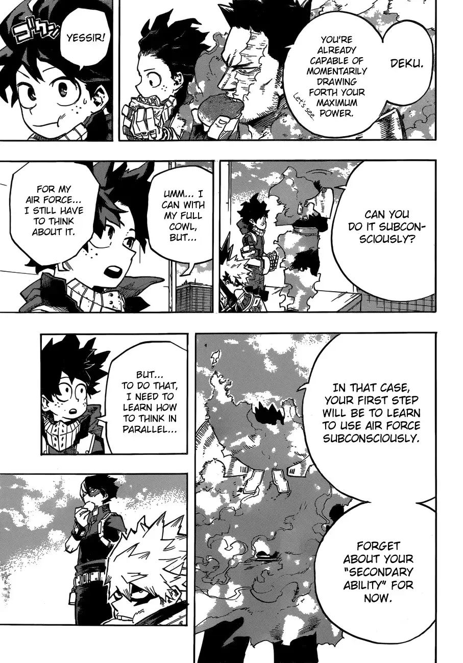 My Hero Academia, chapter 248, page 9