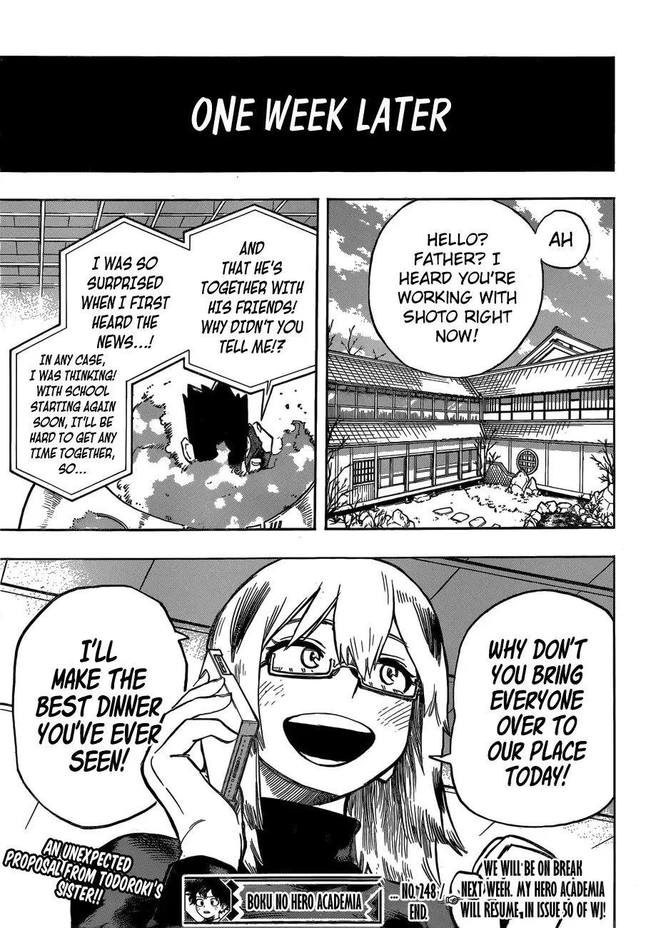My Hero Academia, chapter 248, page 13