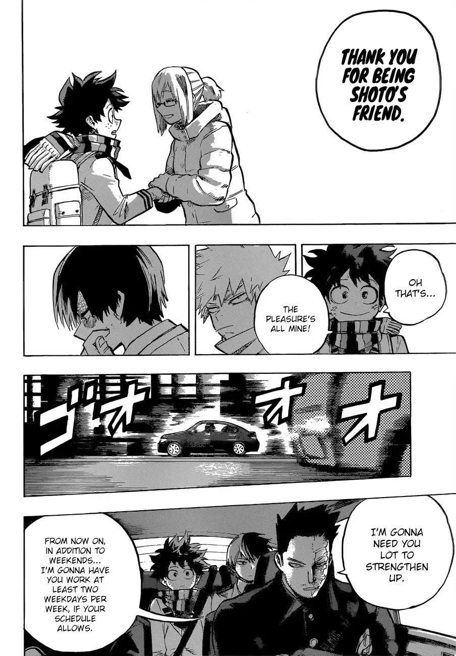 My Hero Academia, chapter 250, page 6