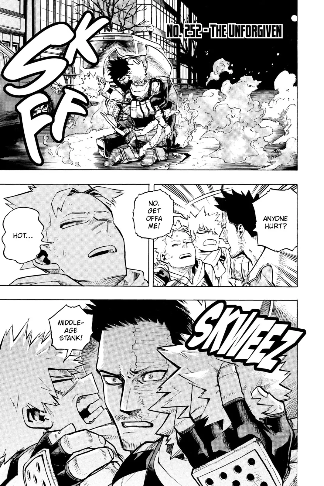 My Hero Academia, chapter 252, page 1