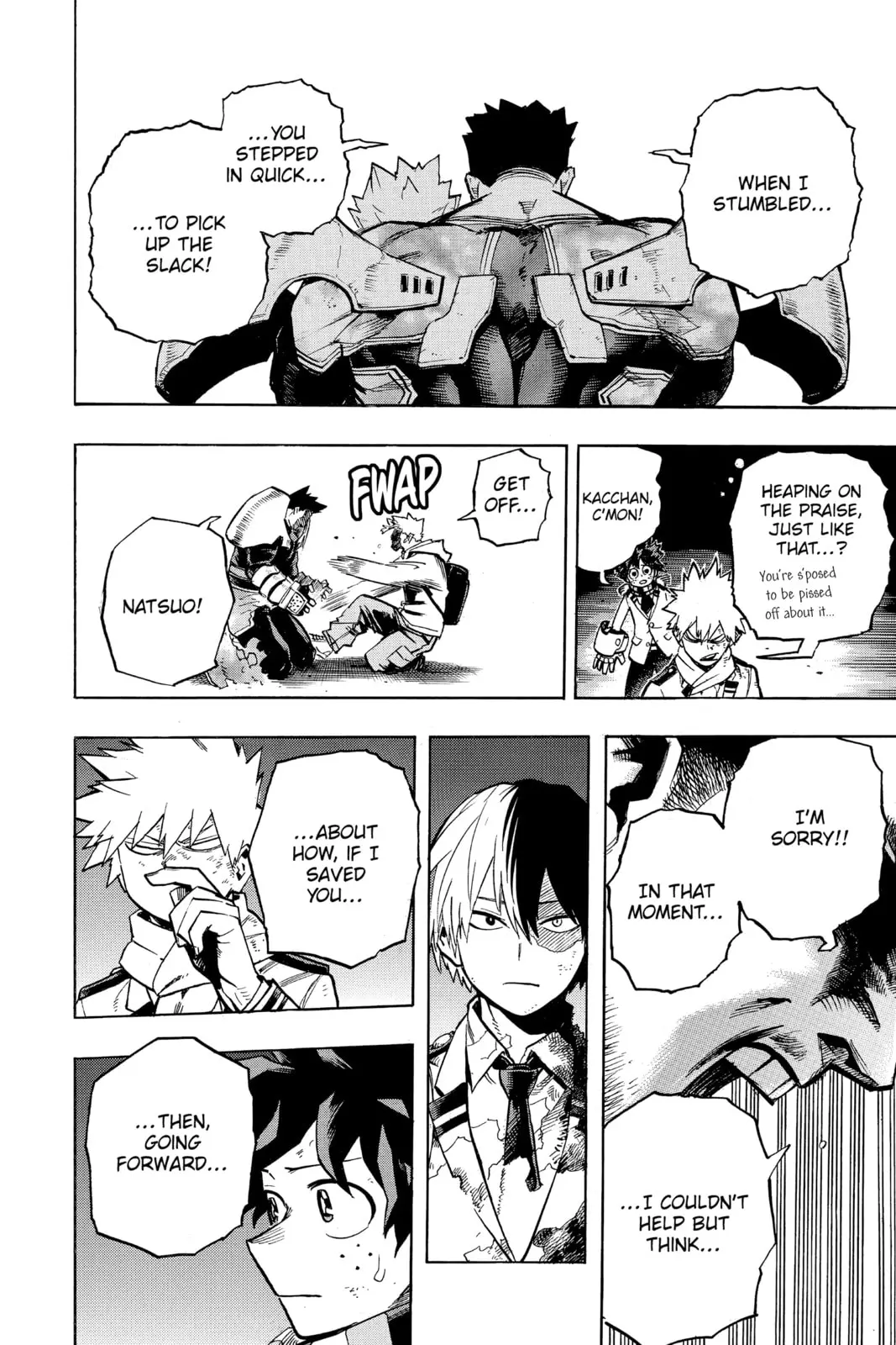 My Hero Academia, chapter 252, page 4