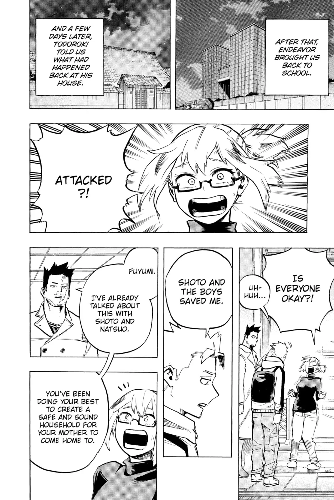 My Hero Academia, chapter 252, page 12