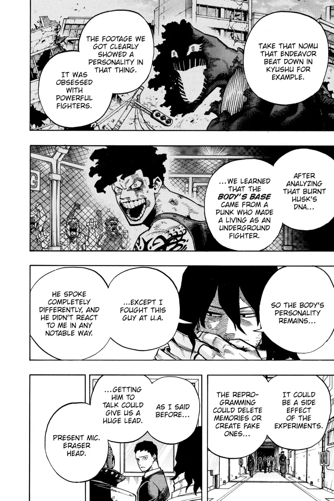 My Hero Academia, chapter 254, page 6