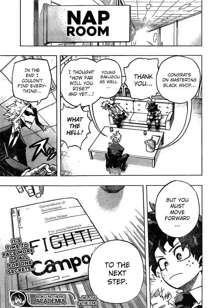 My Hero Academia, chapter 256, page 14