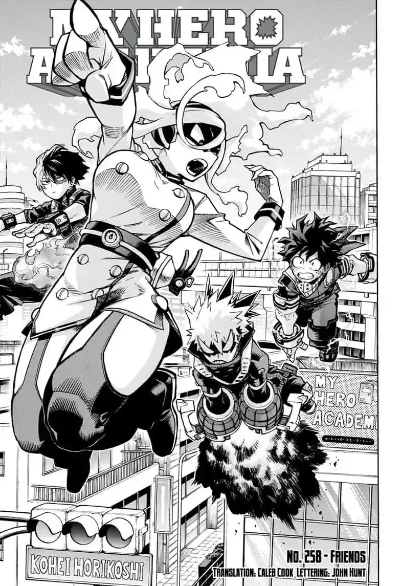 My Hero Academia, chapter 258, page 1