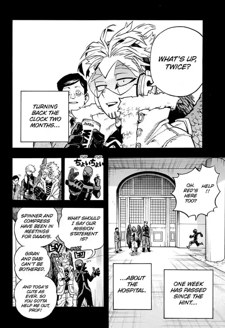 My Hero Academia, chapter 258, page 2