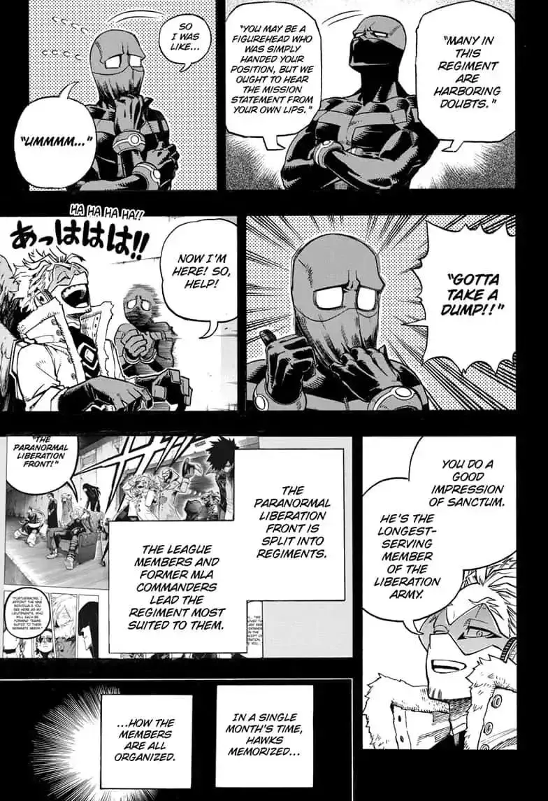 My Hero Academia, chapter 258, page 3
