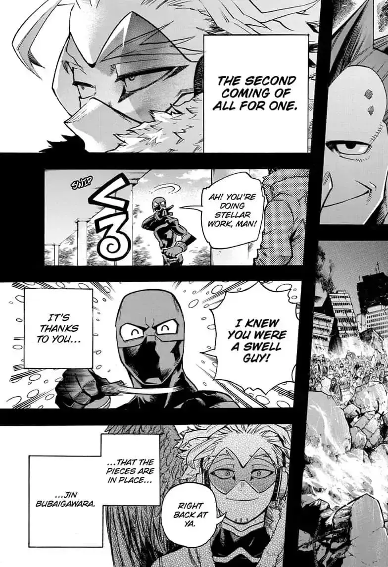My Hero Academia, chapter 258, page 9