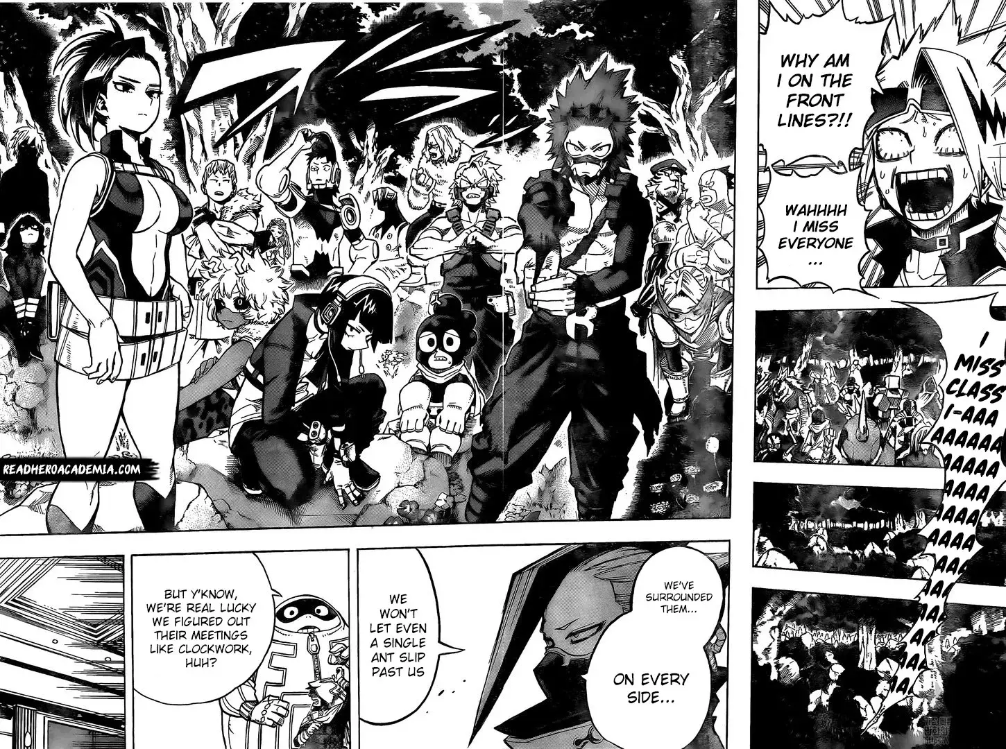 My Hero Academia, chapter 259, page 8