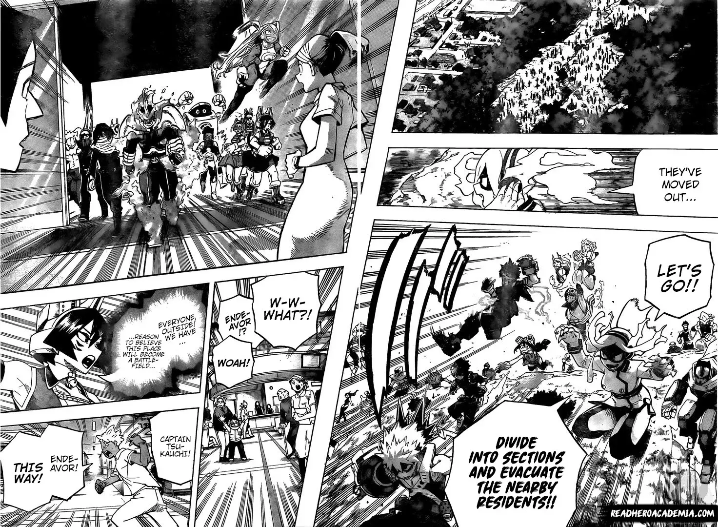 My Hero Academia, chapter 259, page 13