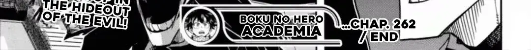 My Hero Academia, chapter 262, page 34