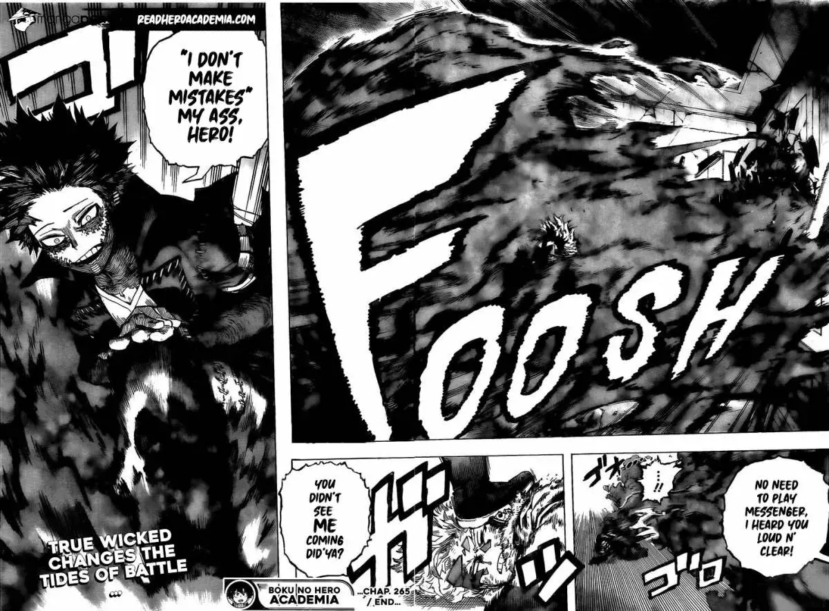 My Hero Academia, chapter 265, page 15