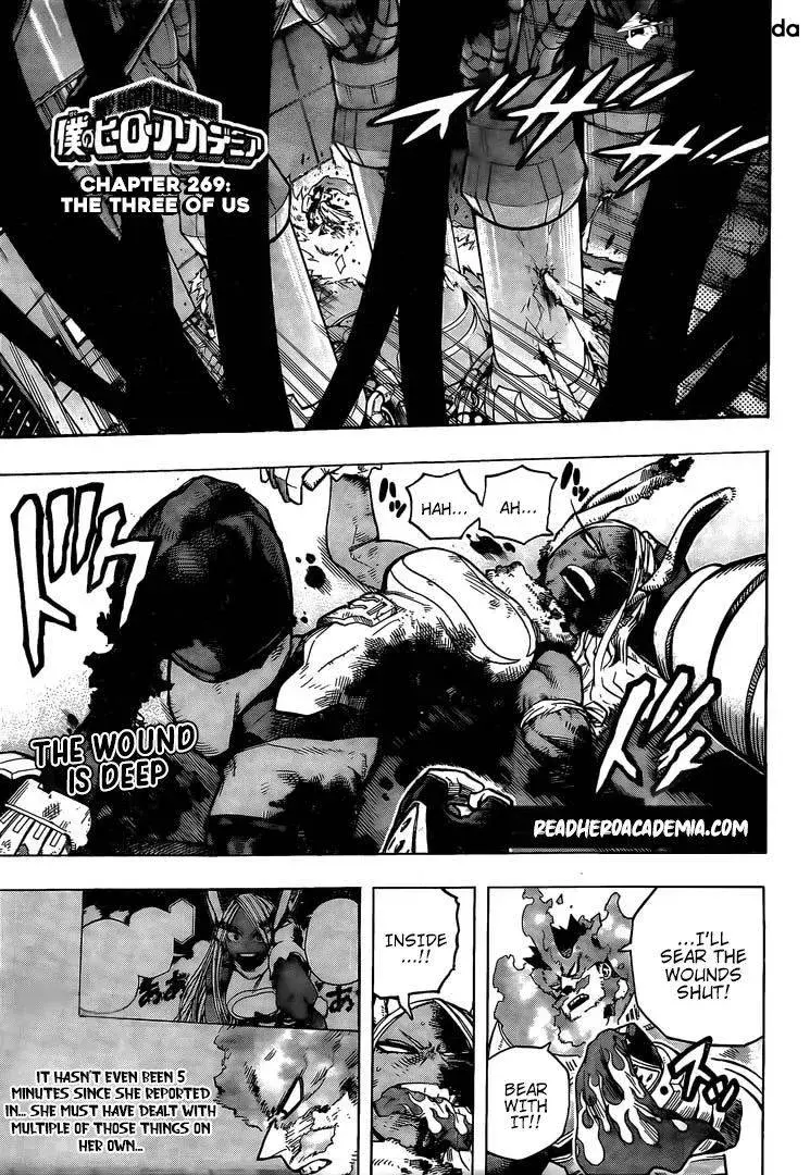 My Hero Academia, chapter 269, page 1