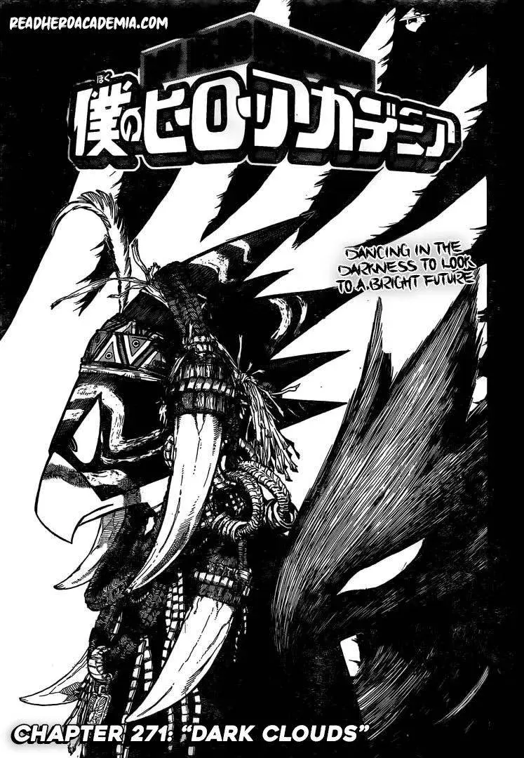 My Hero Academia, chapter 271, page 3