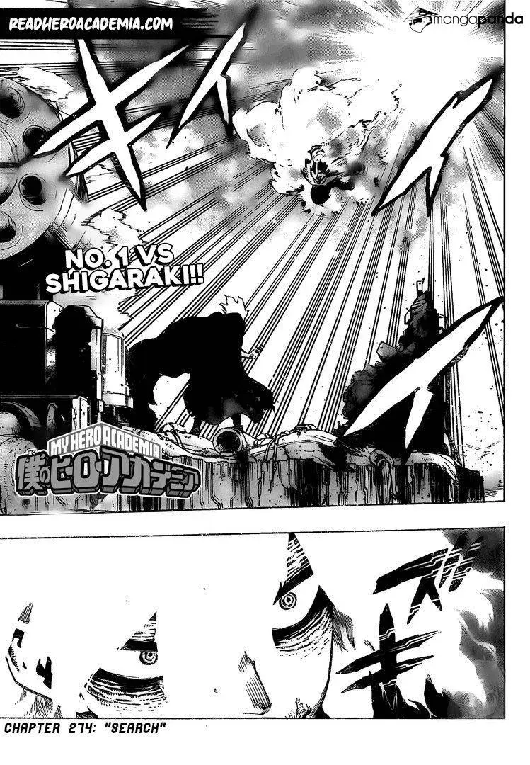 My Hero Academia, chapter 274, page 1