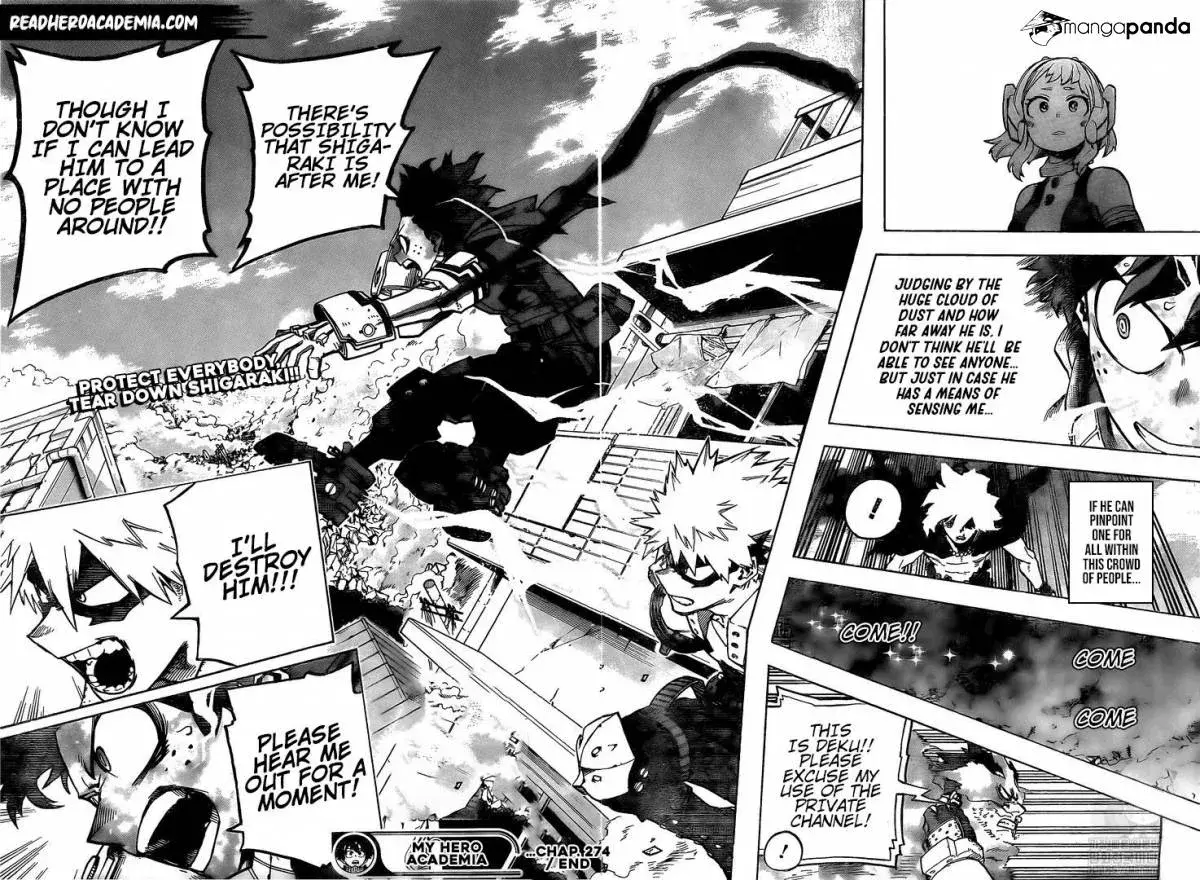 My Hero Academia, chapter 274, page 17