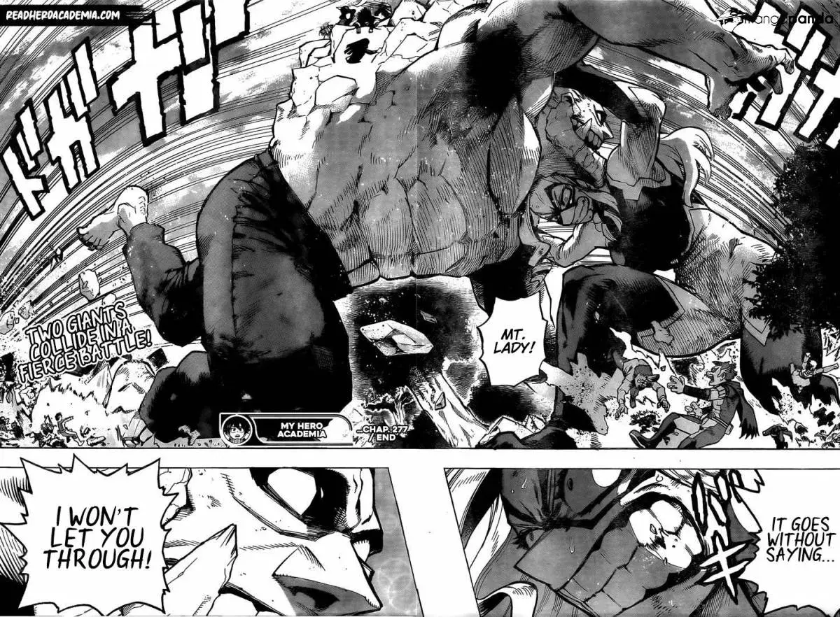 My Hero Academia, chapter 277, page 16