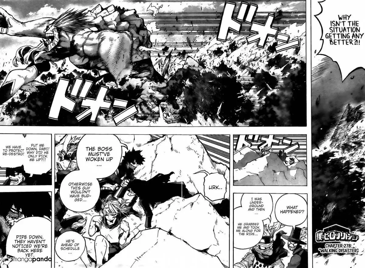 My Hero Academia, chapter 278, page 2