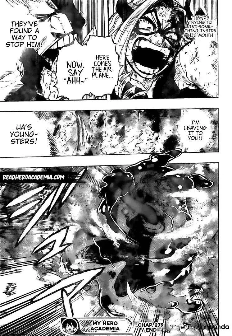 My Hero Academia, chapter 279, page 17