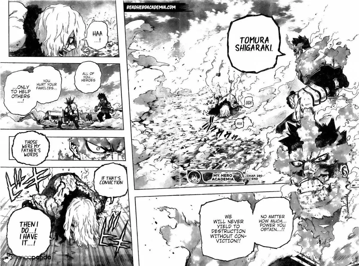 My Hero Academia, chapter 280, page 17