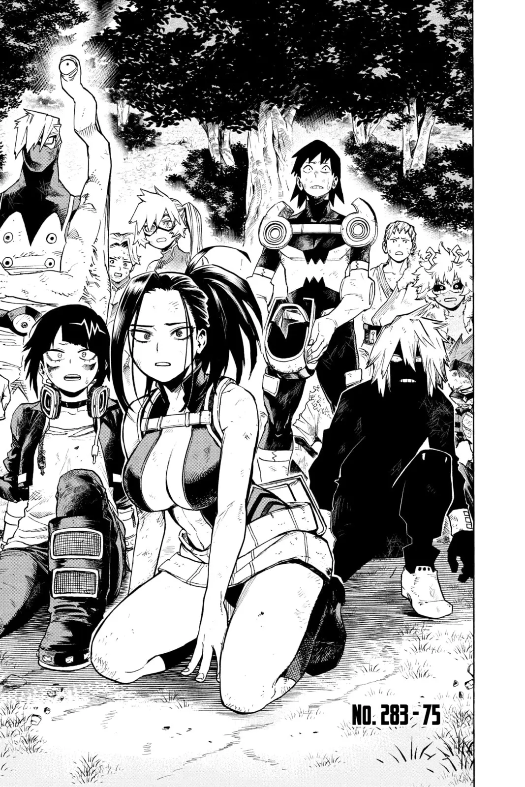 My Hero Academia, chapter 283, page 1