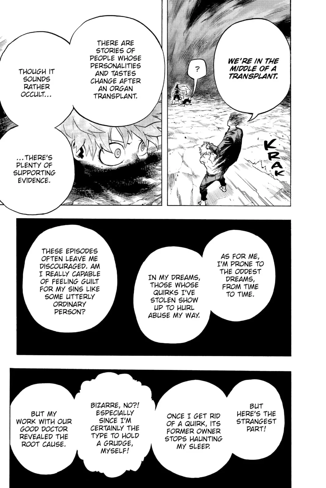 My Hero Academia, chapter 287, page 3
