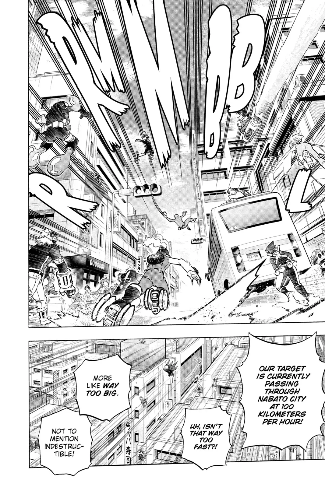My Hero Academia, chapter 288, page 2