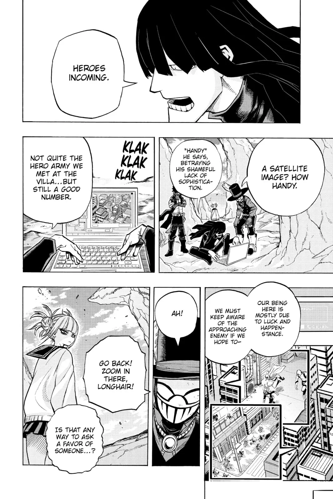 My Hero Academia, chapter 288, page 4