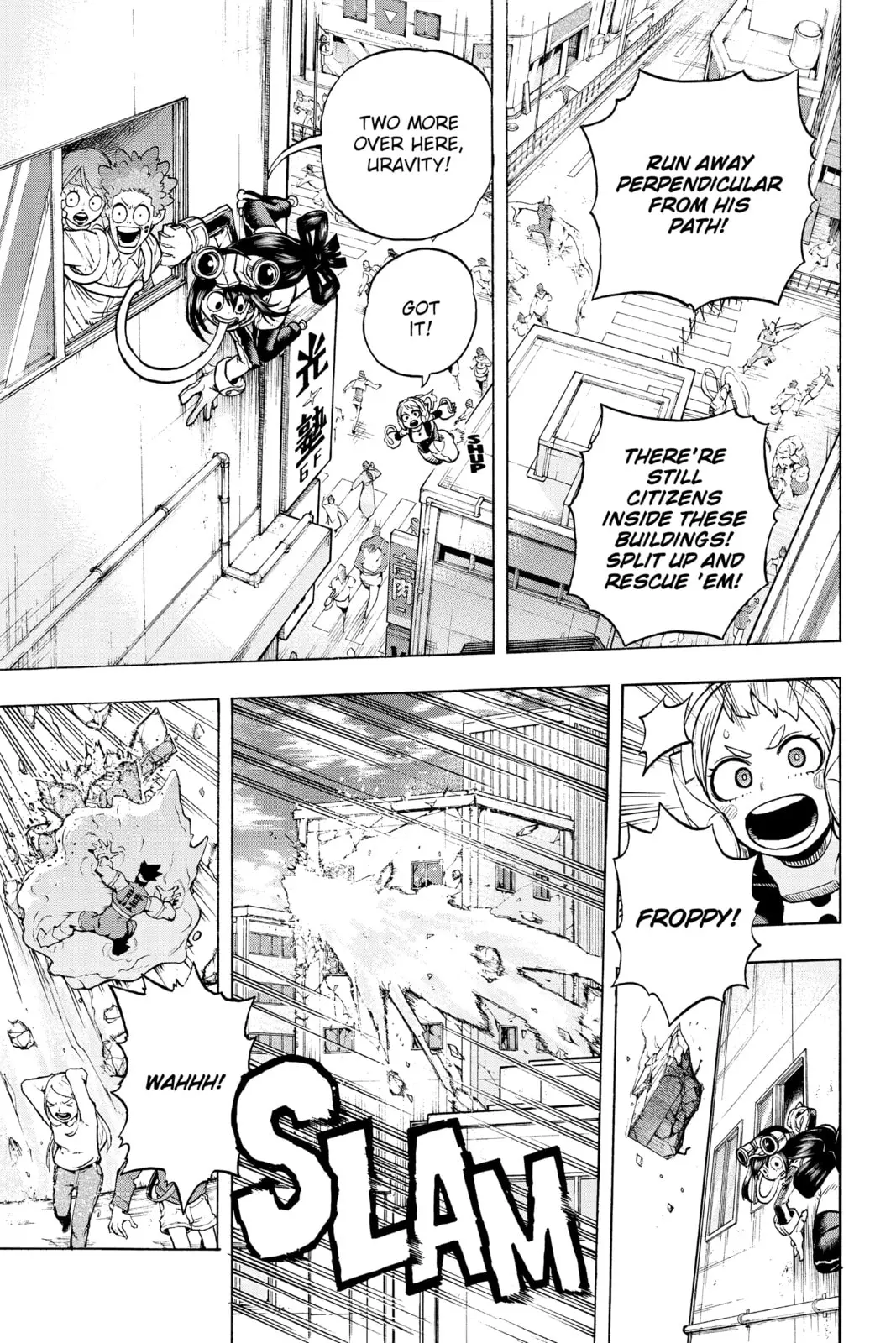 My Hero Academia, chapter 288, page 9