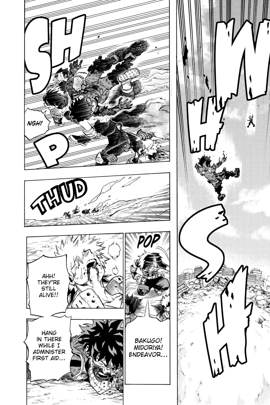 My Hero Academia, chapter 289, page 2
