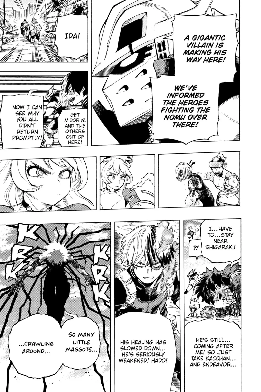 My Hero Academia, chapter 289, page 5