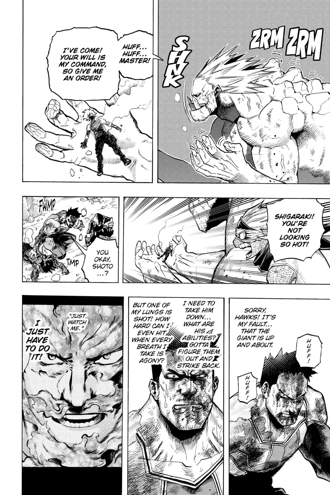 My Hero Academia, chapter 290, page 7