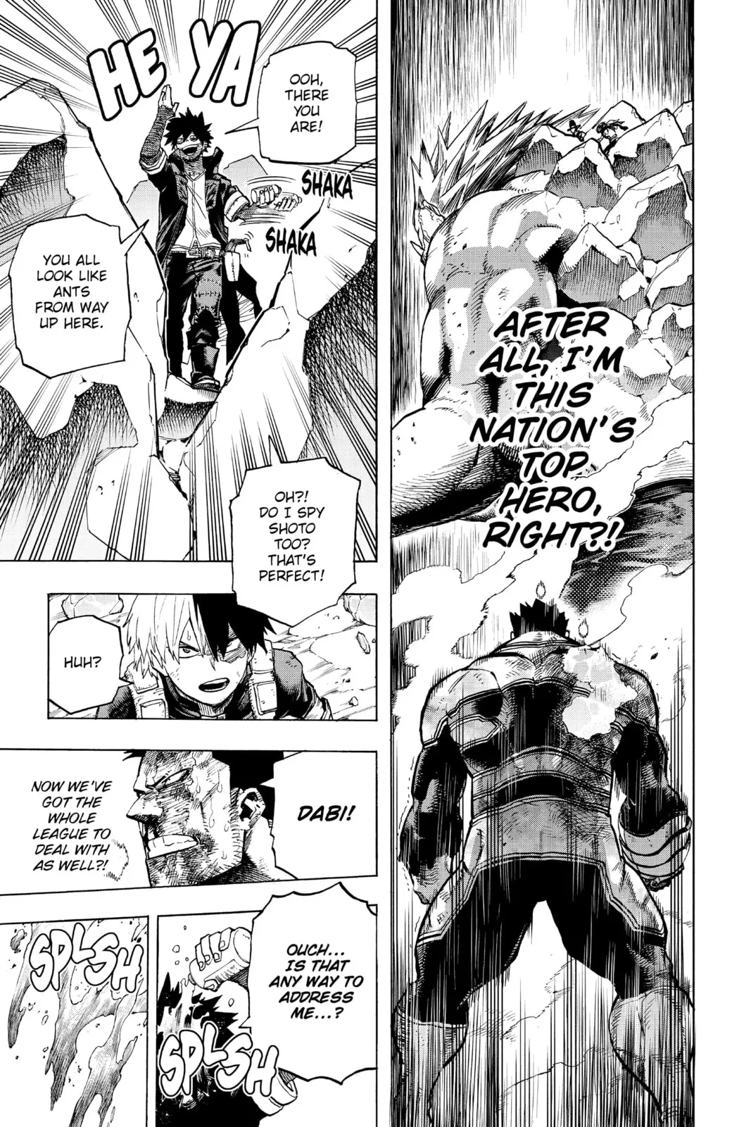 My Hero Academia, chapter 290, page 8