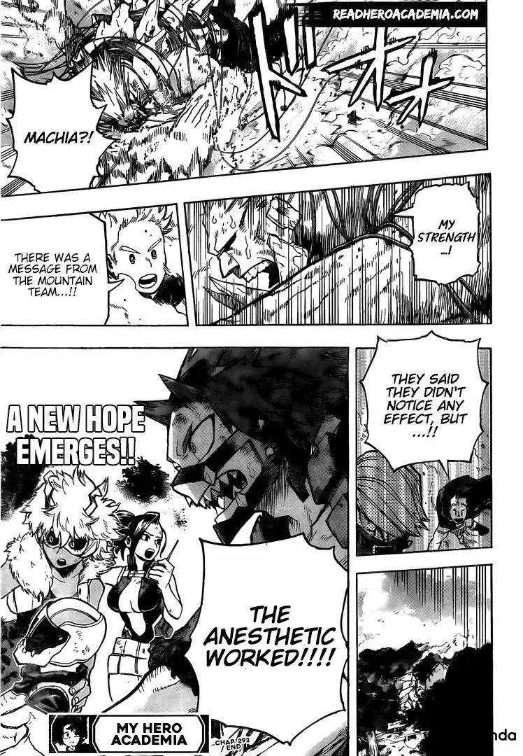 My Hero Academia, chapter 293, page 17