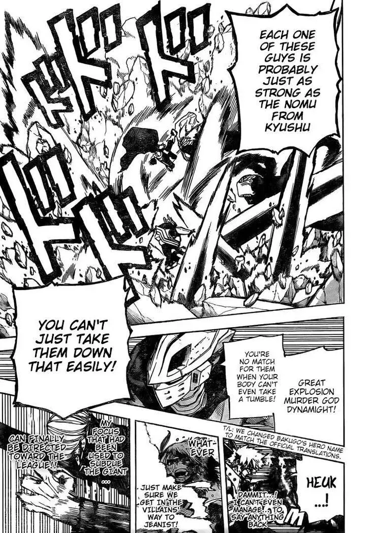 My Hero Academia, chapter 294, page 4