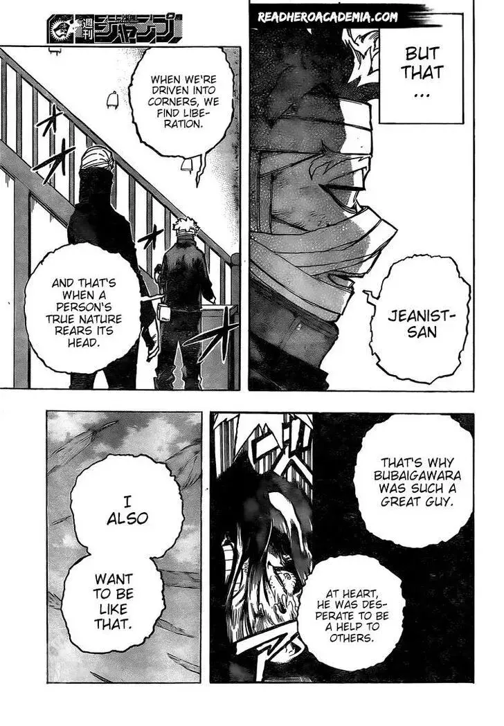My Hero Academia, chapter 299, page 18