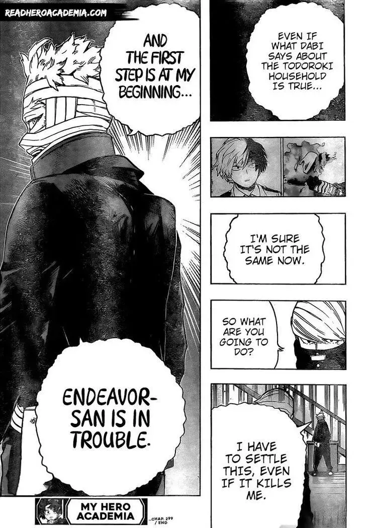 My Hero Academia, chapter 299, page 20