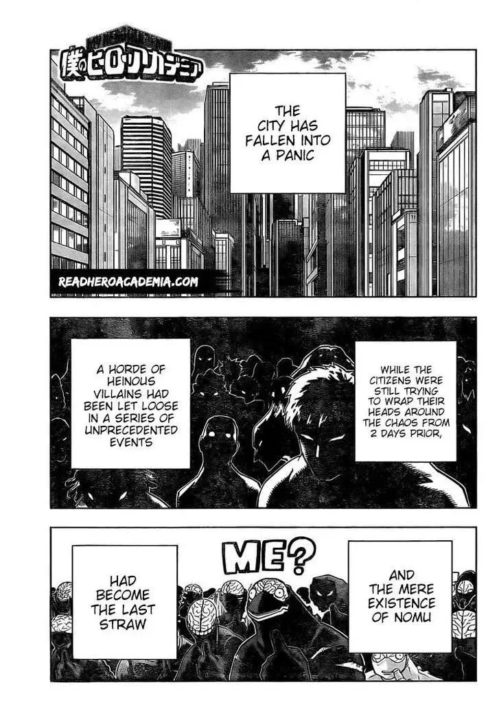 My Hero Academia, chapter 300, page 1