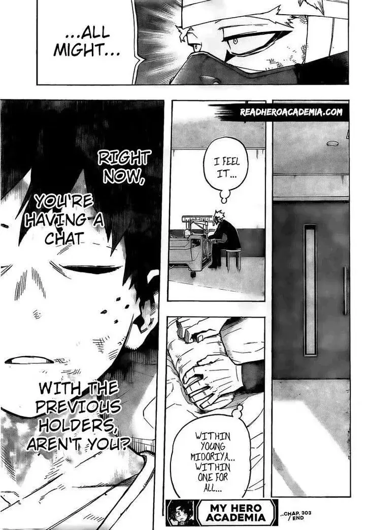 My Hero Academia, chapter 303, page 15