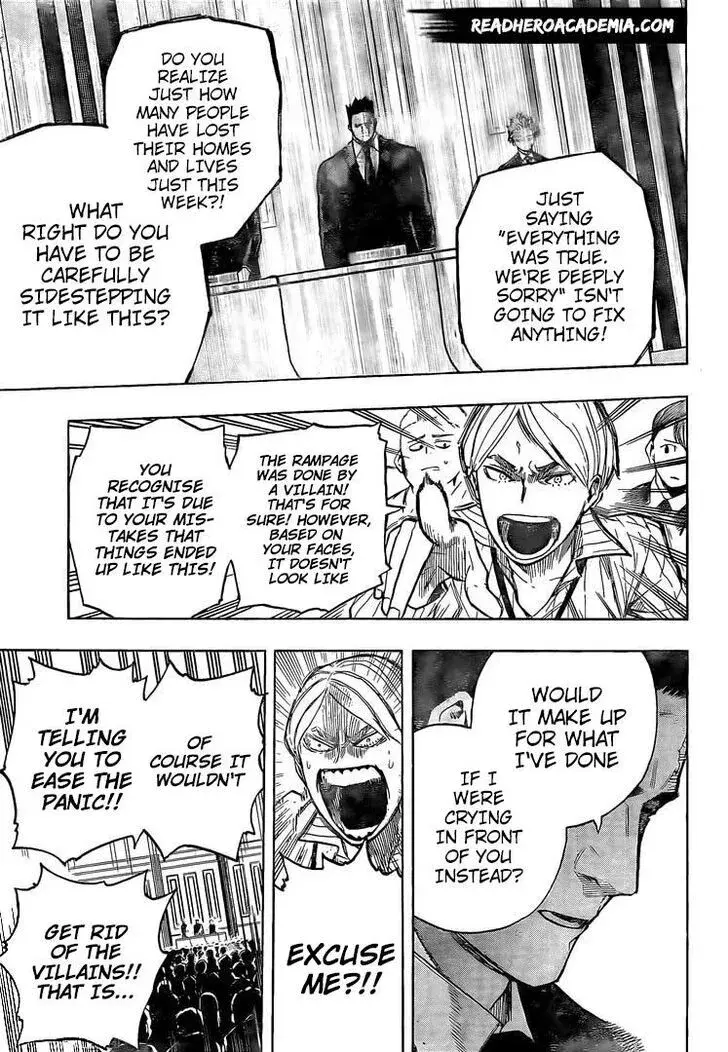 My Hero Academia, chapter 306, page 11