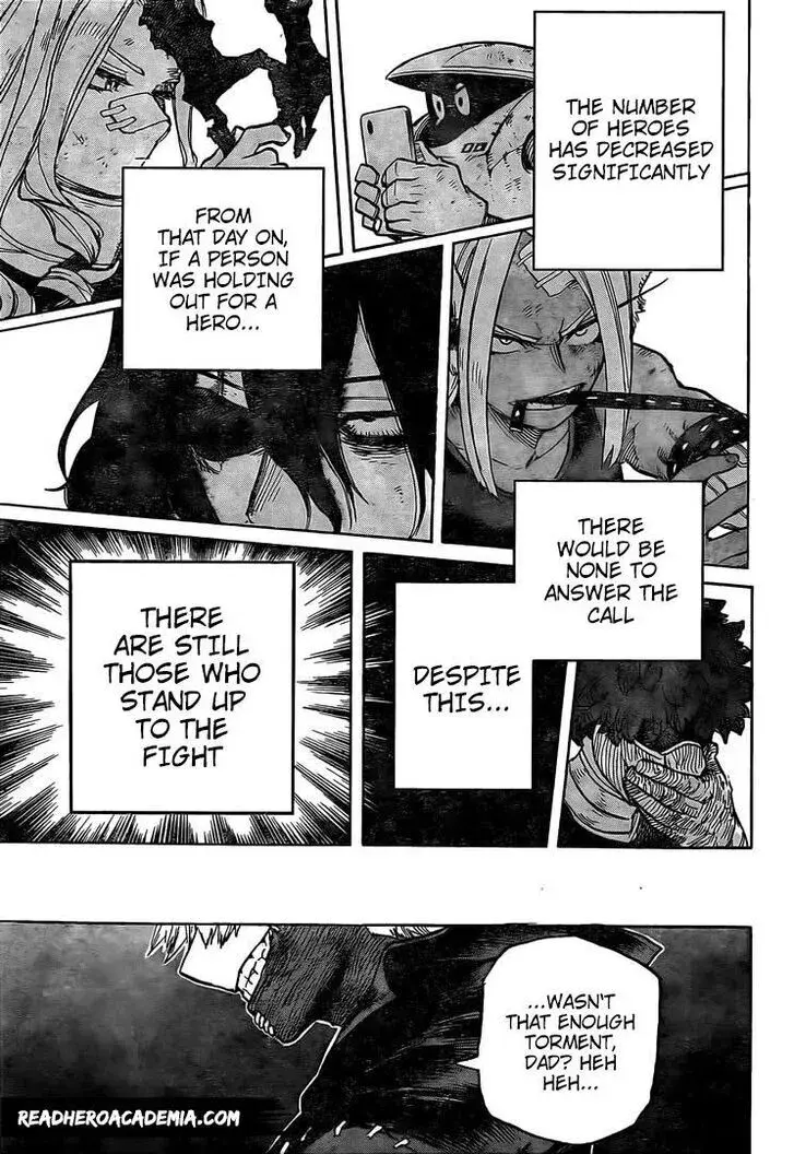 My Hero Academia, chapter 306, page 15