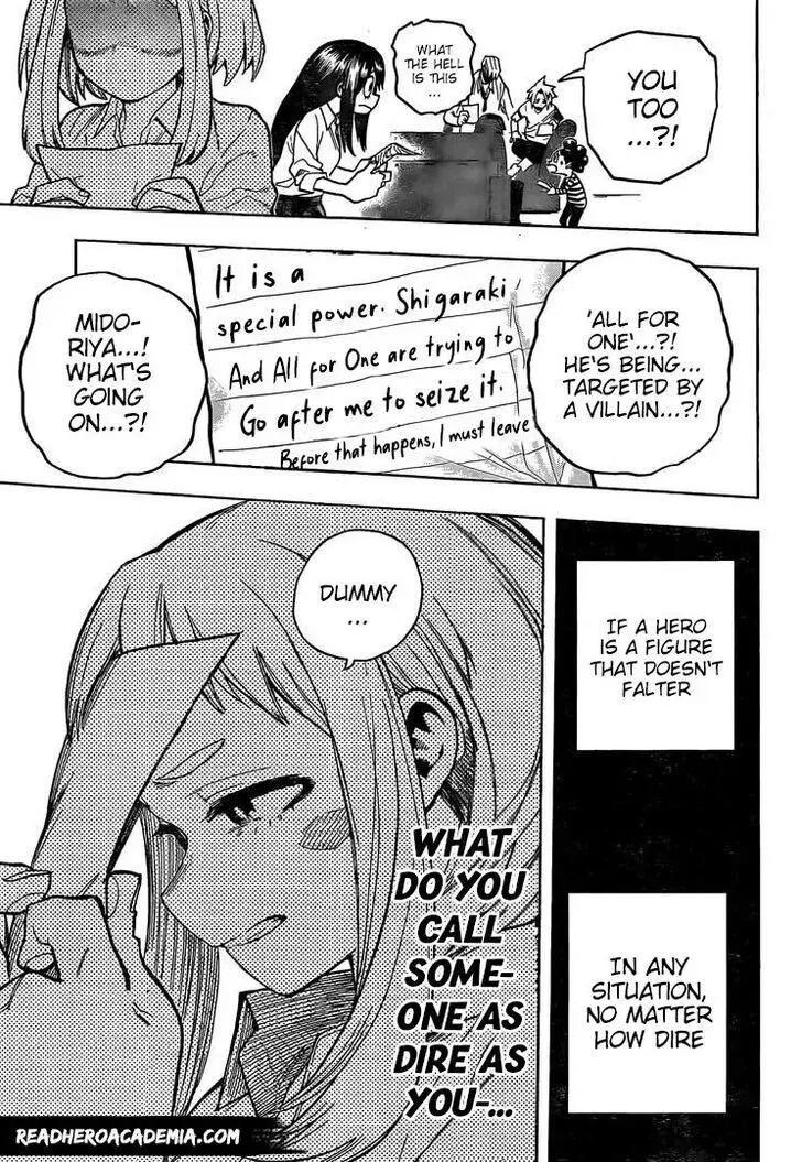 My Hero Academia, chapter 306, page 17
