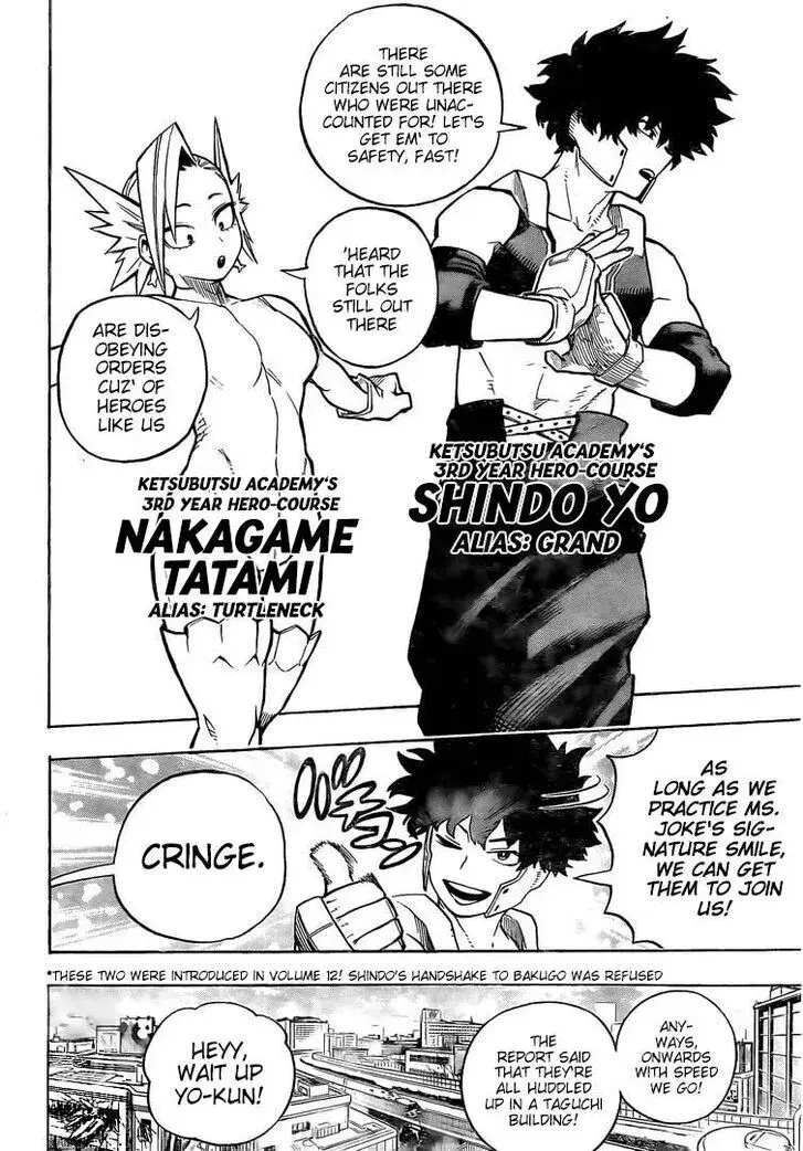 My Hero Academia, chapter 307, page 3
