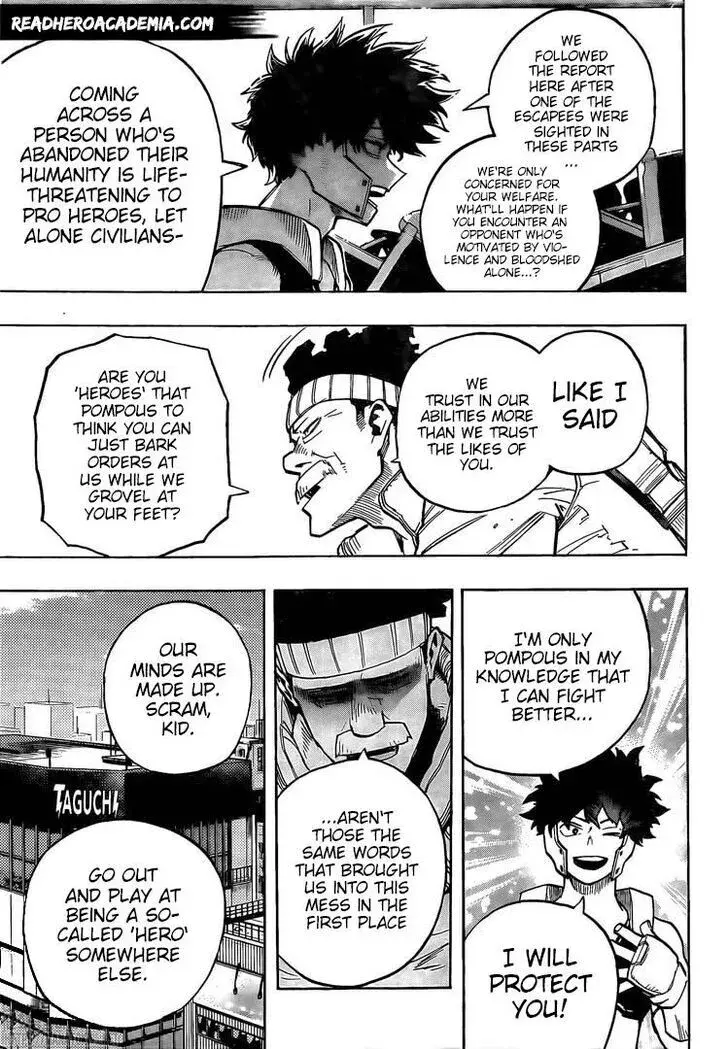 My Hero Academia, chapter 307, page 6