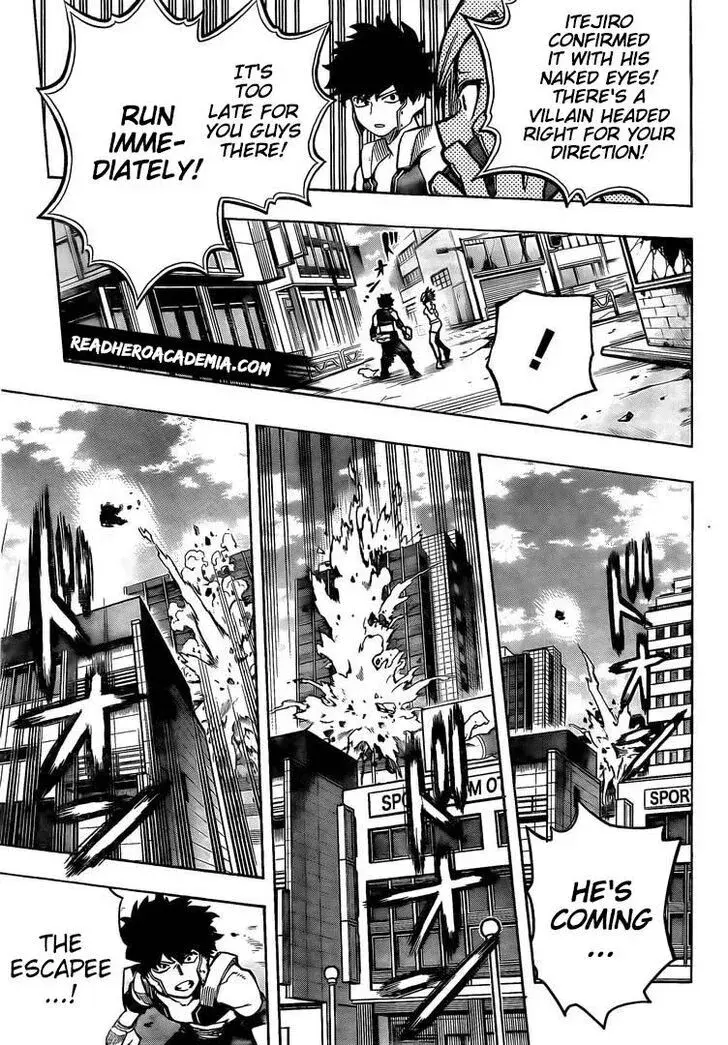 My Hero Academia, chapter 307, page 8