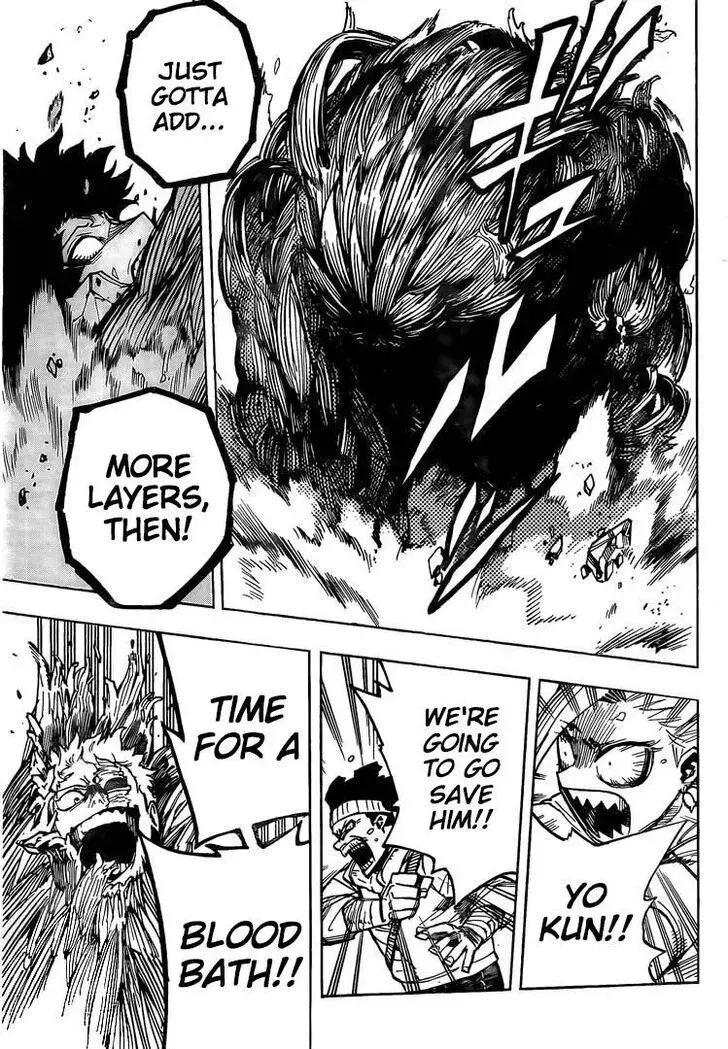 My Hero Academia, chapter 307, page 15