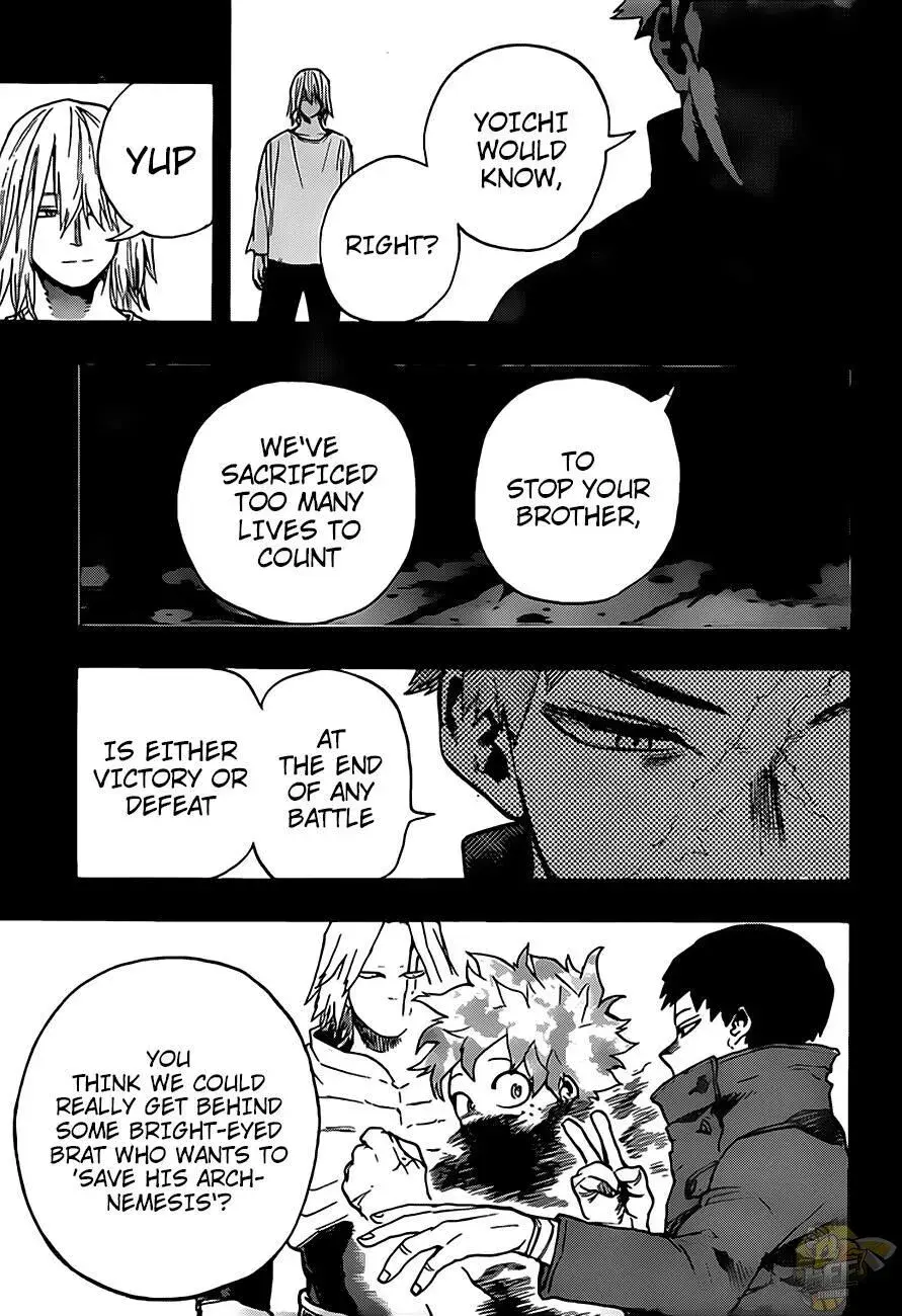 My Hero Academia, chapter 310, page 14