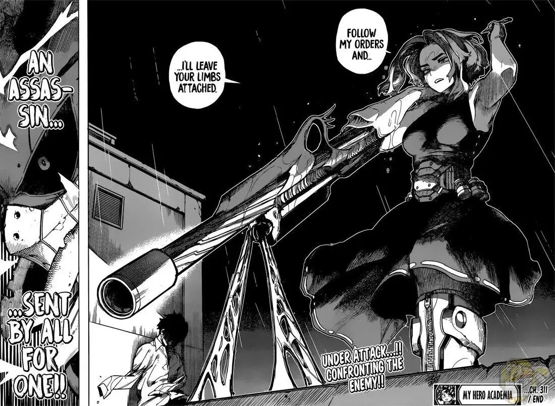My Hero Academia, chapter 311, page 14